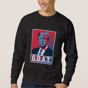 Trump GOAT Election 2024 Republican Vintage Sweatshirt