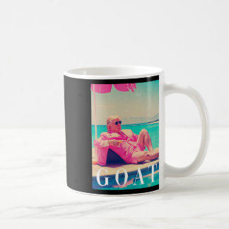 Trump Goat Shirt Summer 2024 Retro Funny Pink Dona Coffee Mug
