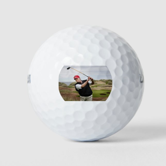 Trump Golf Balls (Trump Driver Swing) (Front)