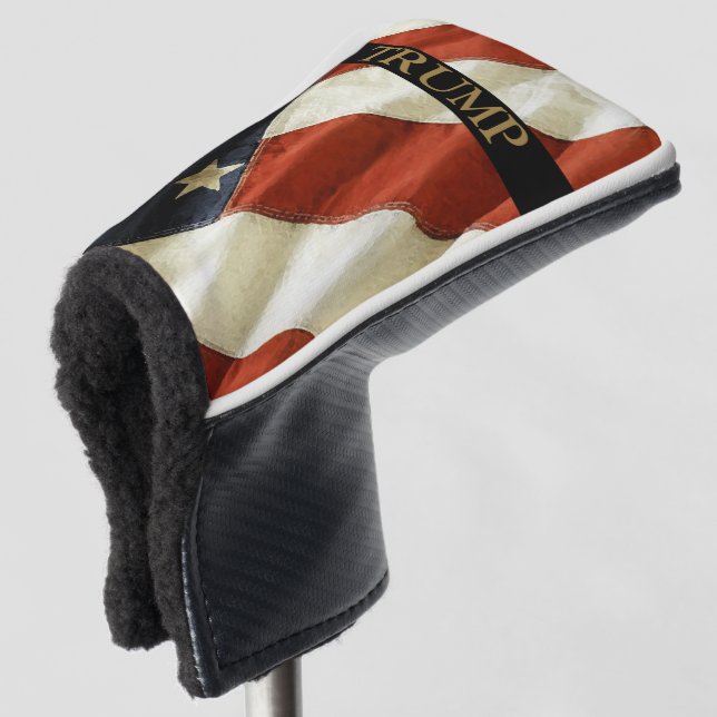 TRUMP GOLF HEAD COVER (3/4 Front)