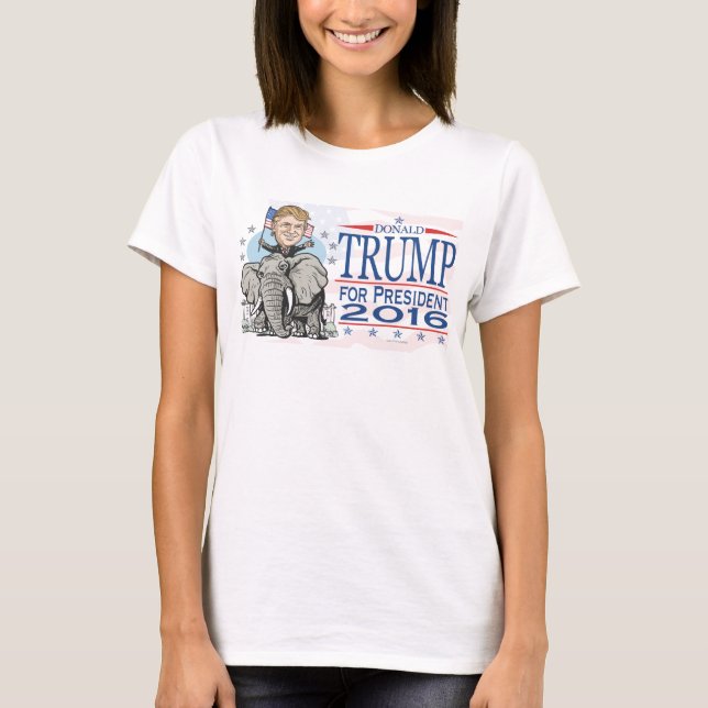 Trump GOP Elephant Tour T-Shirt (Front)