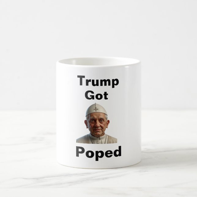 Trump Got Poped On Coffee Mug (Center)
