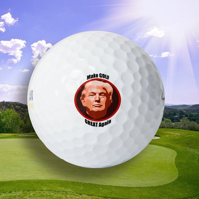 Trump Great Golf Golf Balls (Creator Uploaded)
