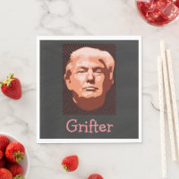 Trump Grifter Paper Napkin