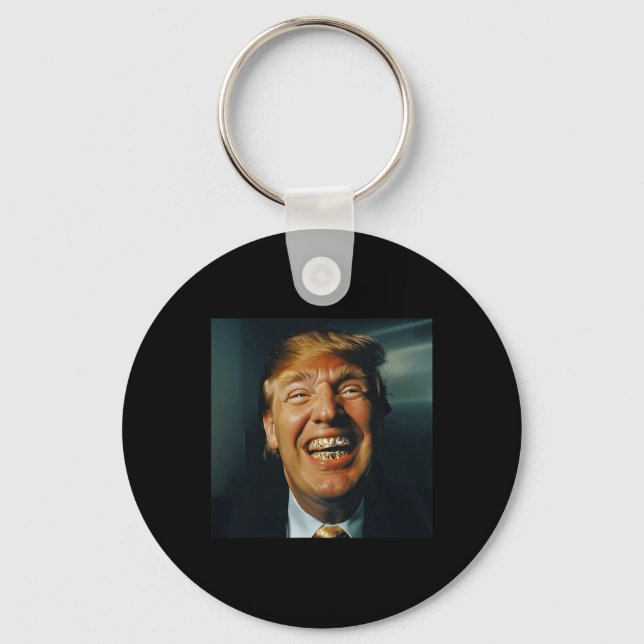 Trump Grillz  Key Ring (Front)