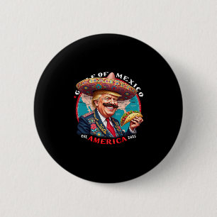 Trump Gulf Of Mexico Est America 2025  6 Cm Round Badge