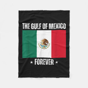 Trump Gulf Of Mexico Forever Liberal Anti Trump Fleece Blanket