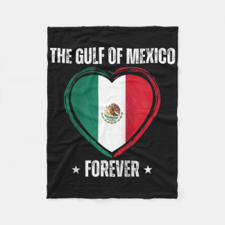 Trump Gulf Of Mexico Forever Liberal Anti Trump Gu Fleece Blanket