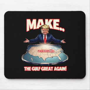 Trump Gulf Of Usa America Funny Gulf Of Mexico Usa Mouse Mat