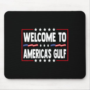 Trump Gulf Of Usa America Funny Gulf Of Mexico Usa Mouse Mat