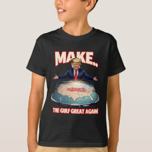 Trump Gulf Of Usa America Funny Gulf Of Mexico Usa T-Shirt