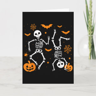 Trump Hallloween Skeleton Funny Card