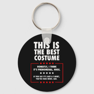 Trump Halloween Costume  Key Ring