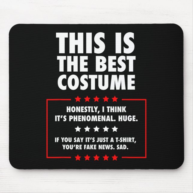Trump Halloween Costume  Mouse Mat (Front)
