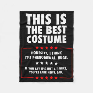Trump Halloween Costume Shirt Fleece Blanket