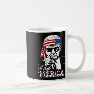Trump Happy 4th Of July Trump American Flag 1 Coffee Mug