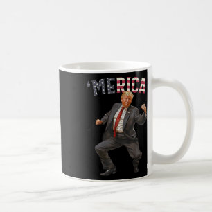 Trump Happy 4th Of July Trump American Flag Gifts  Coffee Mug