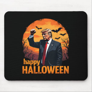 Trump Happy Halloween Trump Vance Usa Trump Hallow Mouse Mat