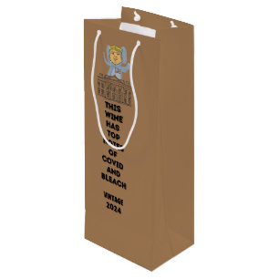 Trump Harris Kennedy Biden funny cute election Wine Gift Bag