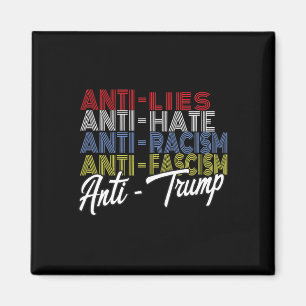 Trump Hate Lies And Fascism Resist Vote Nov 5 2024 Magnet