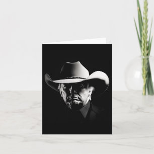 Trump Head Cowboy Usa 2024 Vote Election Us Maga Card