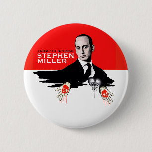 Trump Henchman Stephen Miller 6 Cm Round Badge