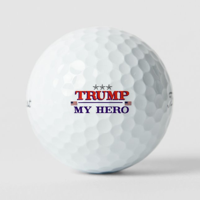 TRUMP Hero Golf Balls (Front)