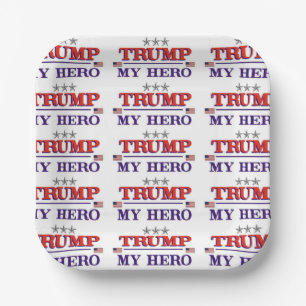 TRUMP Hero Paper Plate