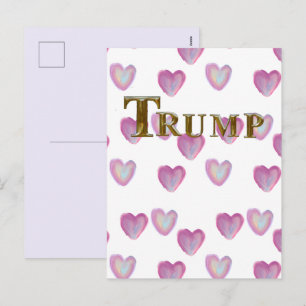 TRUMP HOLIDAY POSTCARD
