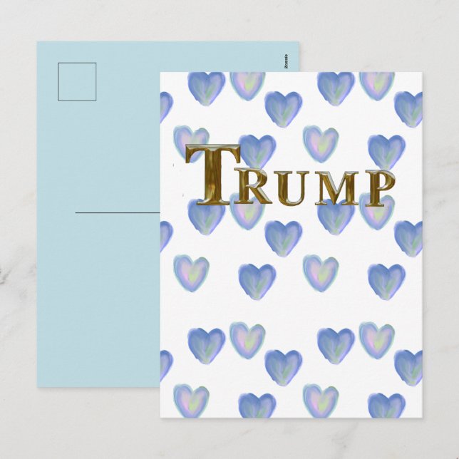 TRUMP HOLIDAY POSTCARD (Front/Back)
