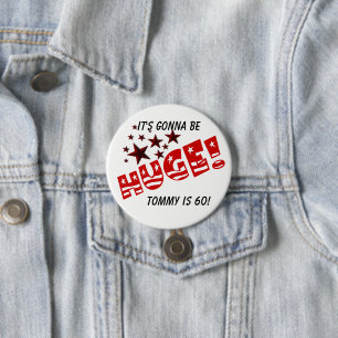 Trump HUGE Party Celebration Party Favour Button