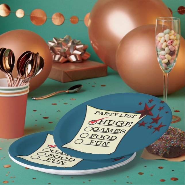 Trump HUGE Party Celebration Personalise Paper Plate (Multi)