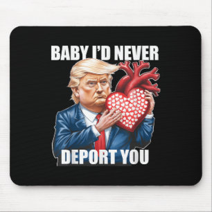 Trump Humour Baby I Would Never Deport You Funny Mouse Mat