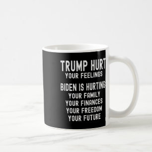 Trump Hurt Your Feelings Trump 2024 Anti-biden Rep Coffee Mug