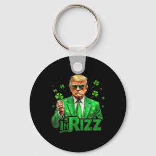 Trump Im Rizz St Pattys Day Shirt Patricks Day  Key Ring