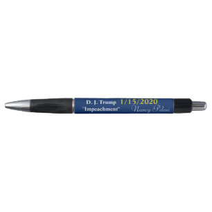Trump "impeachment" commemorative pen