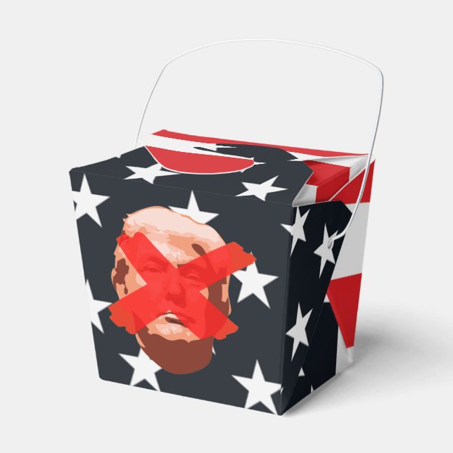 Trump Impeachment Party Favour Box (Front Side)