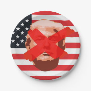 Trump Impeachment Party Paper Plate