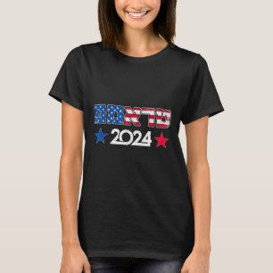 Trump In Hebrew Israeli Jewish Republican Support T-Shirt