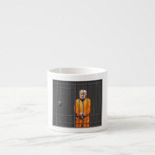 Trump in Jail Espresso Mug