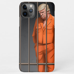 Trump in Jail iPhone 11 Pro Max Slim Fit Case, Glo iPhone 11Pro Max Case