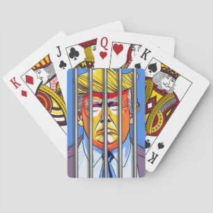 Trump in Jail Playing Cards