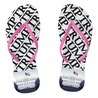 Trump in the White House Flip Flops