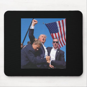 Trump Ination Attempt Mouse Mat
