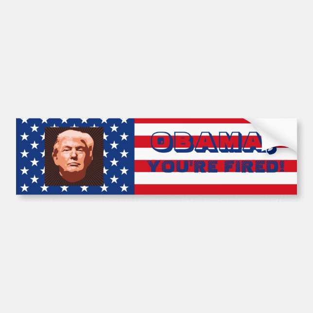 Trump Inauguration 2017 Bumper Sticker (Front)