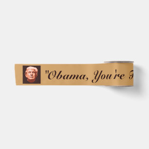 Trump Inauguration 2017 Satin Ribbon