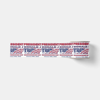Trump Inauguration 2025 Grosgrain Ribbon