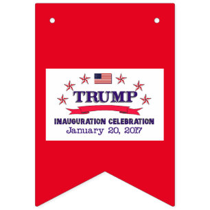 Trump Inauguration Bunting