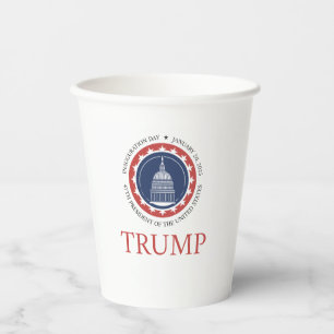 Trump Inauguration cup, Inauguration party Paper Cups