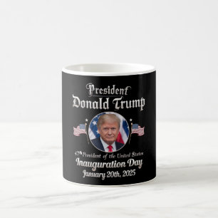 Trump Inauguration Day 2025 47th USA President Coffee Mug